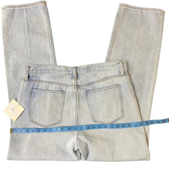 Favorite Daughter Jeans Women The Tommy Boyfriend Mid Rise Distress Size 31 New - Picture 14 of 14